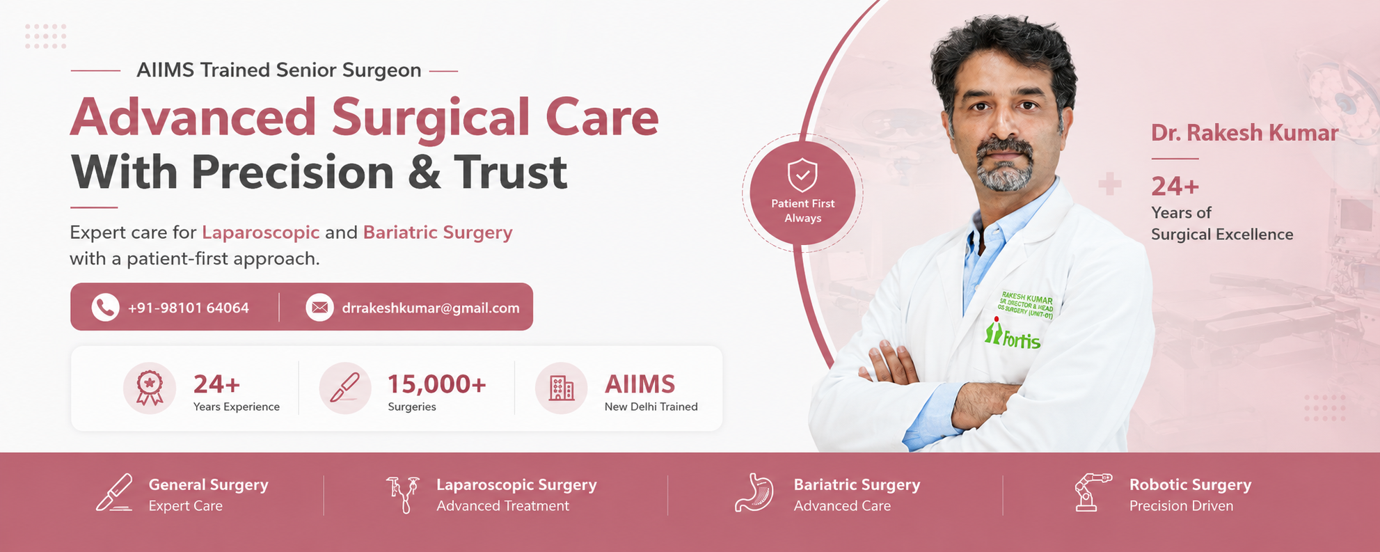 Dr. Rakesh Kumar - Advanced Surgical Care